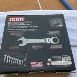 ICON Professional Ratcheting  10 PCs  Set