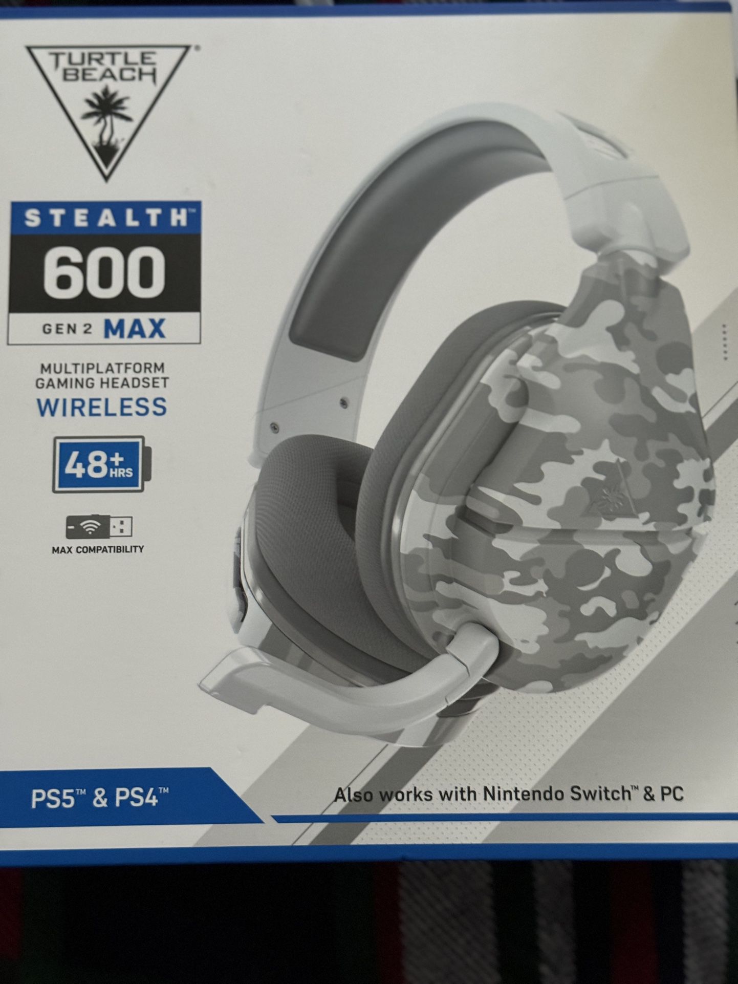 Turtle Beach Camo Wireless Headset Brand New(White)
