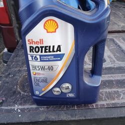 She'll Rotella 5w40 t6 synthetic 