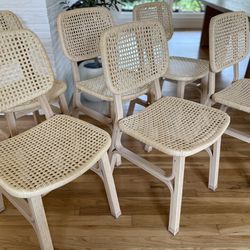 IKEA Voxlov Dining Chairs (6 shown, 8 available)