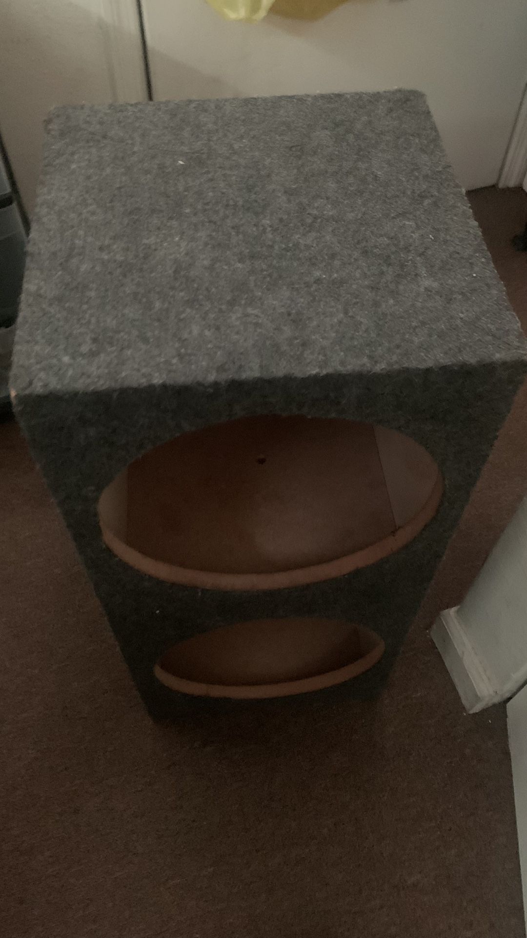 12” Empty Subwoofer Box