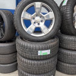 WHEELS OEM CHEVY 20”