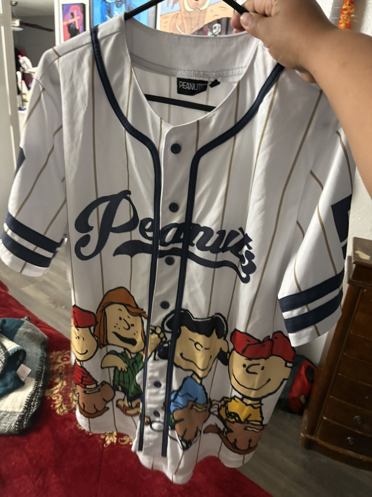 Peanut Baseball Large Jersey