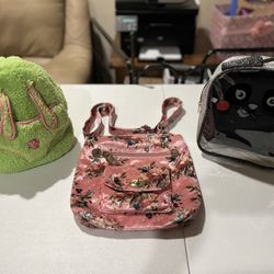 1 Purse And 2 Small Backpacks All For $5