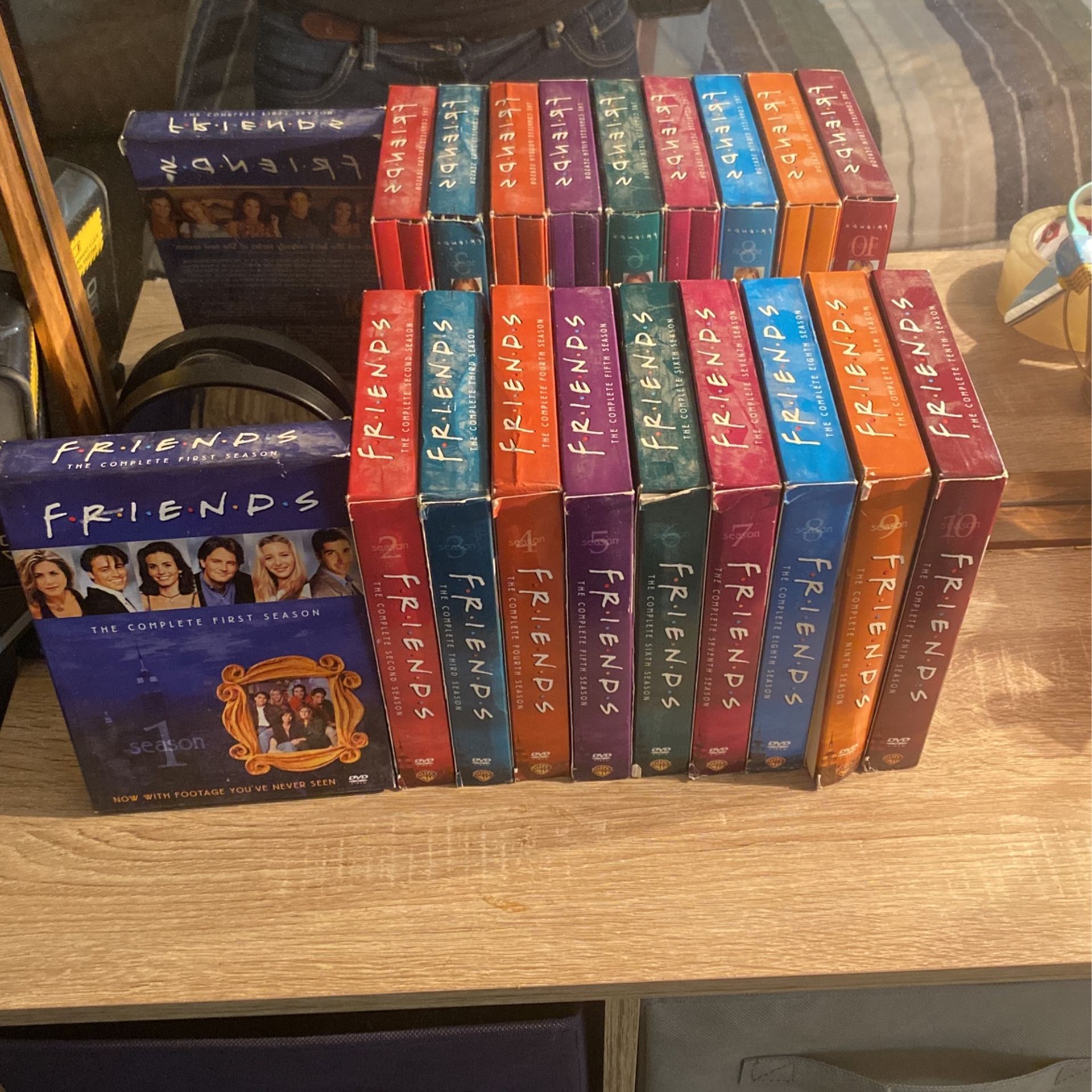 FRIENDS Lot Complete Series Seasons 1-10 DVD Box Set Collection