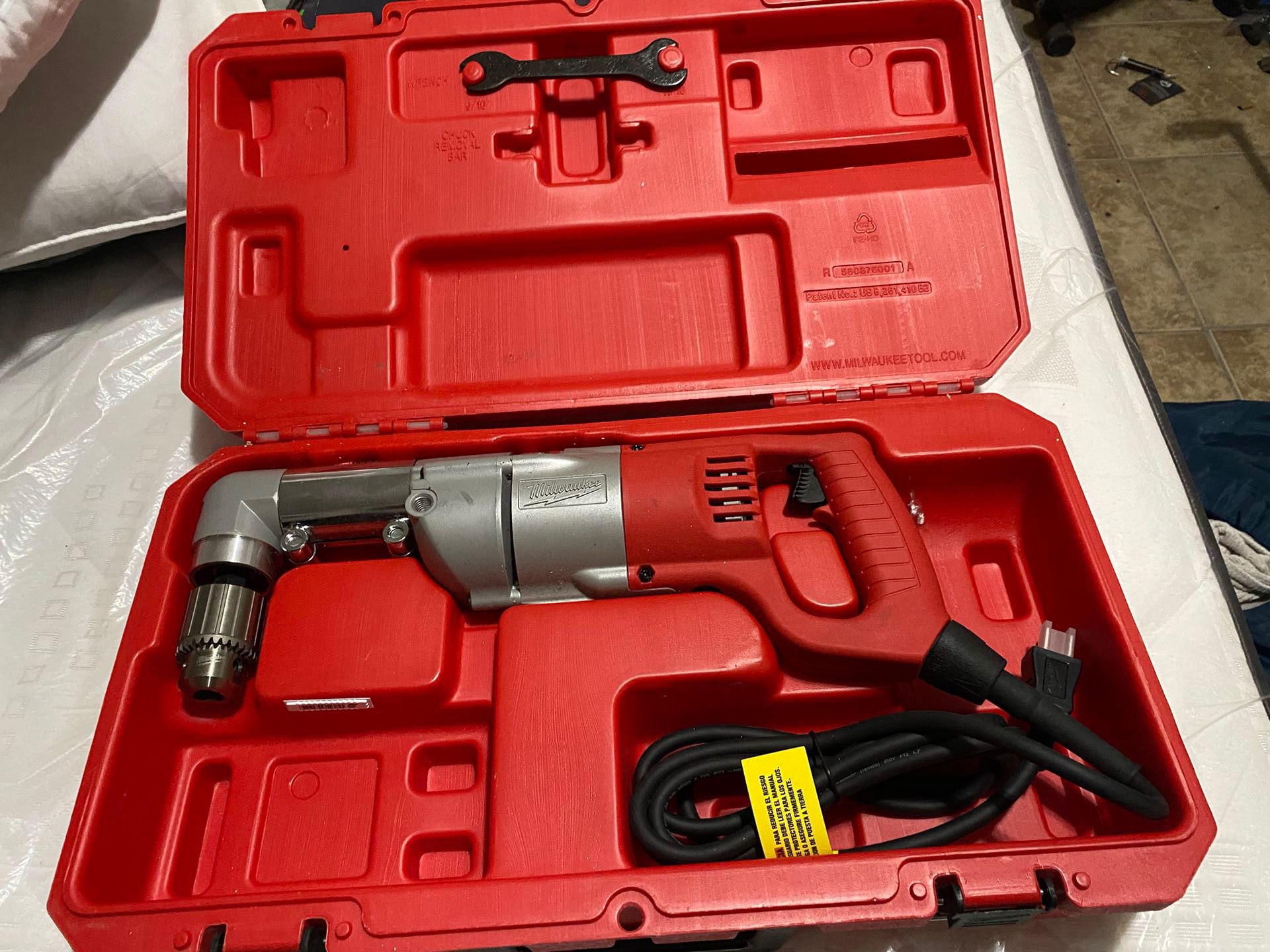 Milwaukee, Right Angle Drill New Never Used