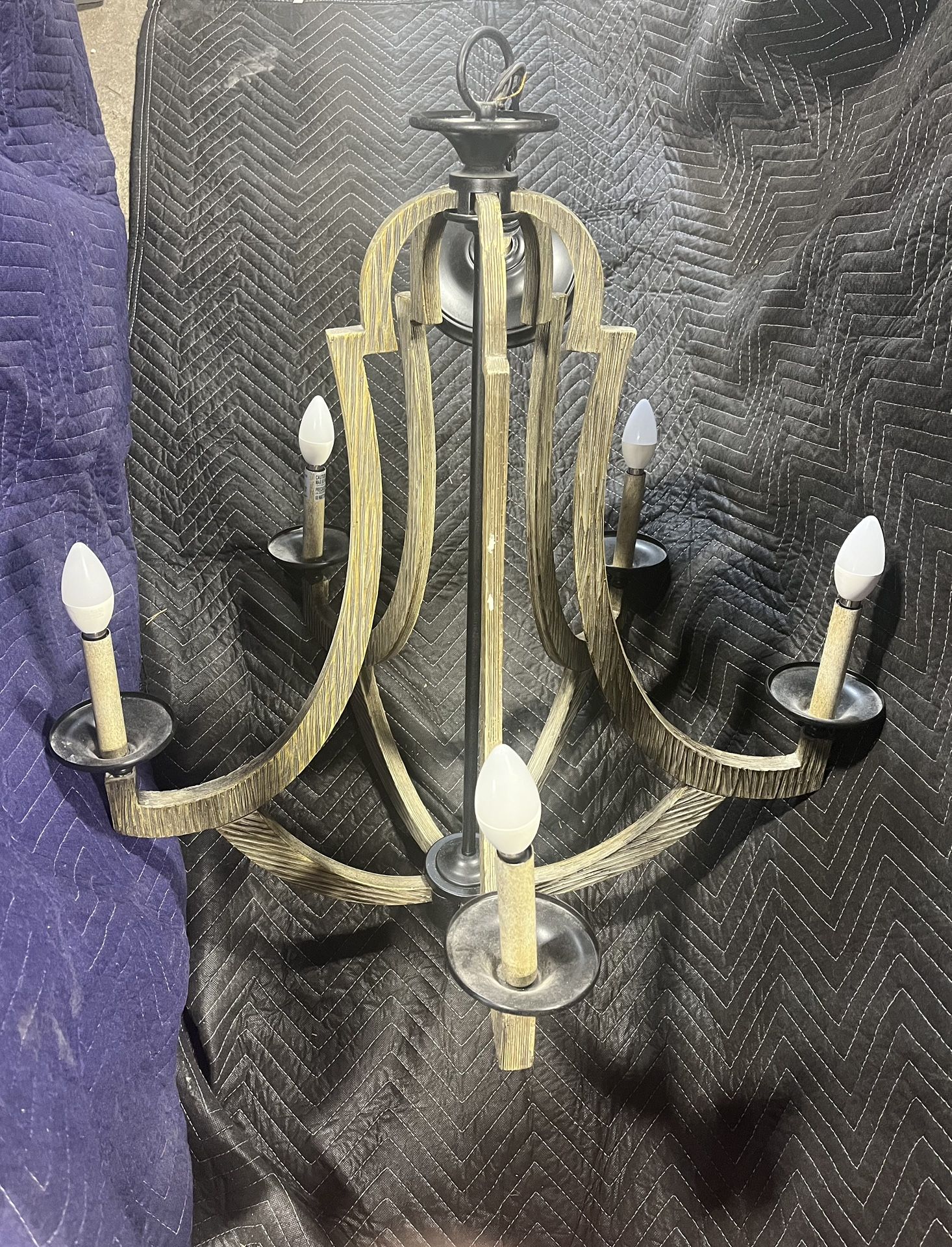 Craftmade Winton 5 Light 30" Wide Single Tier Candle Style Chandelier