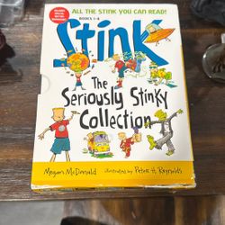 Stink The Seriously Stinky Collection 8 Book Set
