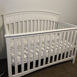 Crib And Mattress 