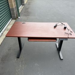 Electronic Standing Desk, Wood