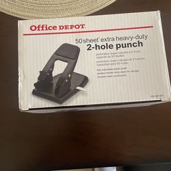 Office Depot 2 Hole Punch