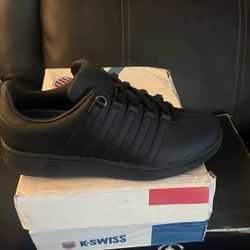 Classic vin  Black Shoe K Swiss 9sz