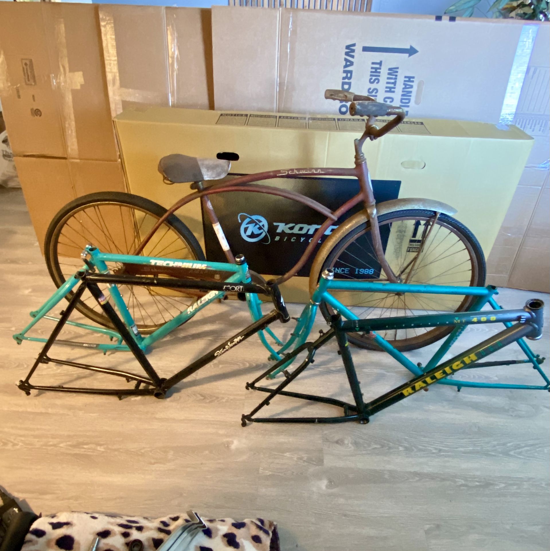 Project bikes! Moving sale! Vintage MTB