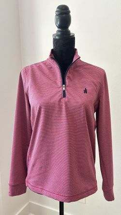 Johnnie-O Boys Homan Stripe Quarter Zip Performance Pullover-77469