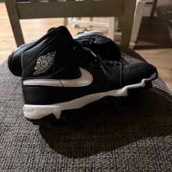 Jordan 1 Baseball Cleats Youth Boys Size 5