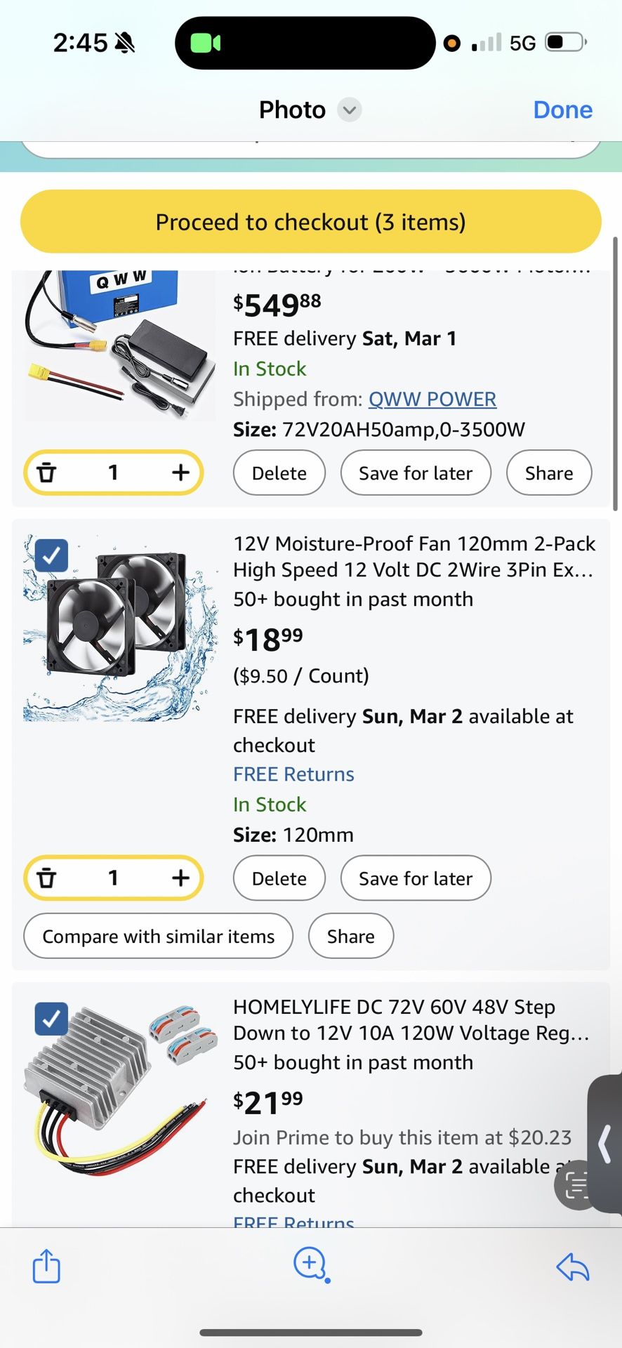 72 V E-BIKE KIT