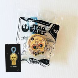 Star Wars Rise Of The Skywalker 2019 McDonalds Happy Meal Toy - 12 C-3PO