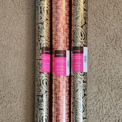 3 Rolls Papyrus Wrapping Paper - Each Roll 30 Inches X 10 ft.