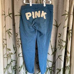 Vintage Victoria’s Secret Pink Capri Sweatpants In Blue Size M Womens for  Sale in San Diego, CA - OfferUp