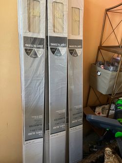 Window blinds new 58x64  12 each