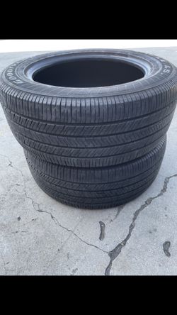 2 - 255/55r18 Goodyear Eagle Tires 80% Treads