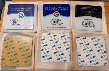 Google Review NFC Tap Cards