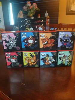McDonalds Hello Kitty x Godzilla Box Figures