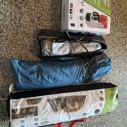 Camping Tents + Coffee Maker