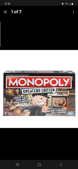 Monopoly Game: Cheaters Edition Board Game Ages 8 and Up