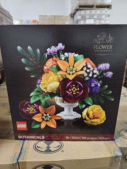 LEGO Botanicals Flower Arrangement Artificial Flowers Building Set - Wedding Decor for lego 10345