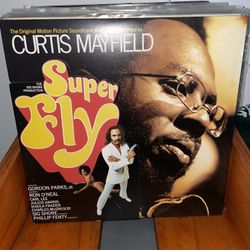 CURTIS MAYFIELD VINYL RECORD SUPER FLY