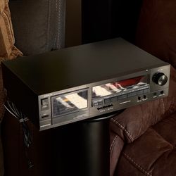 Denon DR-M12HR Stereo Cassette Deck (Made In Japan) - MINT