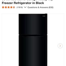 Black Refrigerator