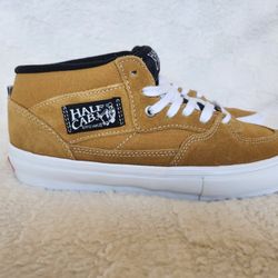 VANS Half Cabs Gold/ Brown NEW Size 8.5