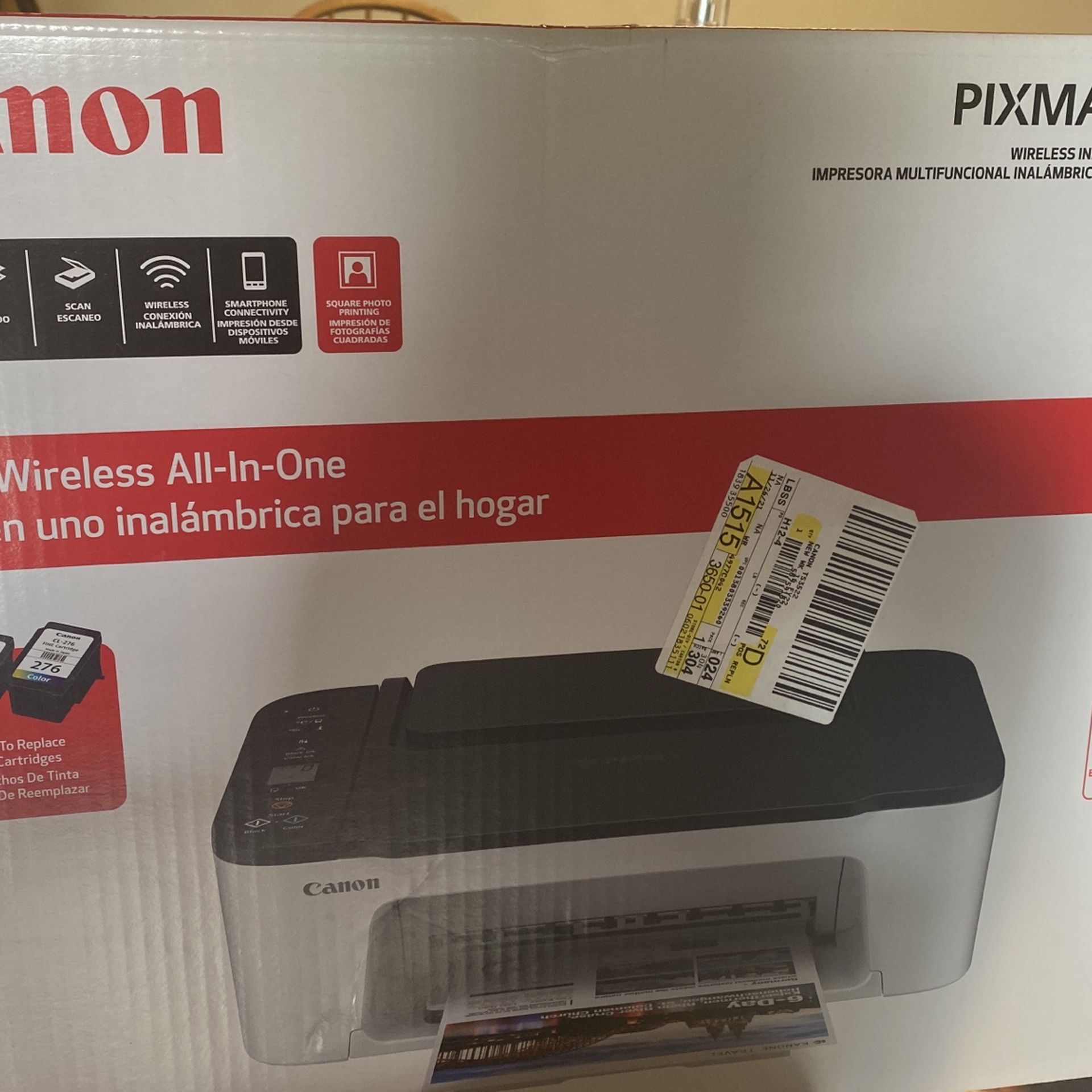 NEW Canon Pixma Ts 3522 Wireless Printer