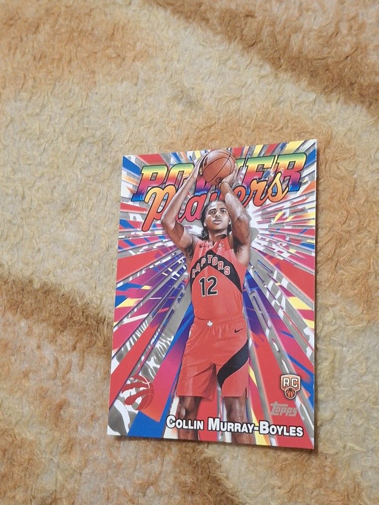 2025 Topps Rc Collin Murray-boyles  Power Players