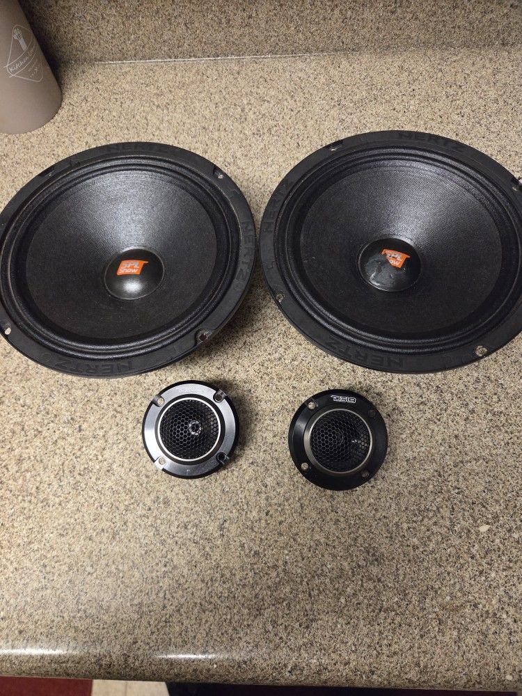 Hertz Spl 8 Inch Speakers