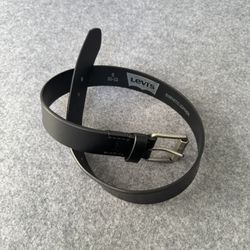 Levi’s Black Synthetic Leather Belt - Brand New