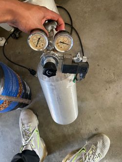 Carbon dioxide tanks