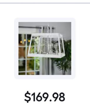 Chandelier- Lowe’s Brand Progress Lighting Bradberry Collection 