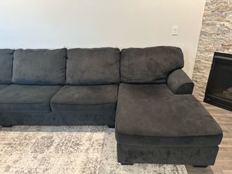 Living Spaces Couch - Navy Blue