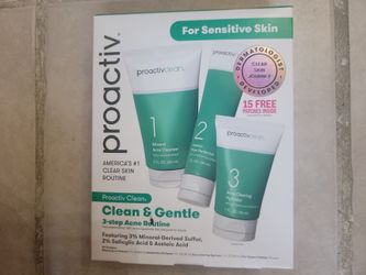Pro Active 3 Step Routine For Sensitive Skin