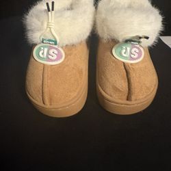 Children Winter Fashion Cotton Shoes Cartoon Soft Soled Warm Non-slip Girls Home Outdoor Boys Thick-soled Wool Cotton Shoes