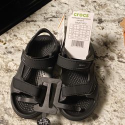 Toddler Boy Croc Sandals Paid 28 Brand New Never Worn