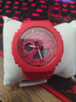 All Red Activa Sport Watch