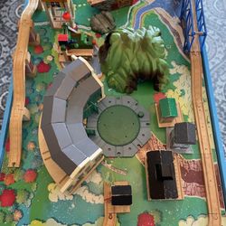 Thomas The Train Table And Accessories 