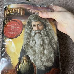 Gandalf Lord of the Ring Beard & Wig for Halloween Costume