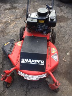 Snapper 26 high wheel mower hot sale