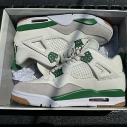 Jordan 4 Pine Green Sb Size 10.5