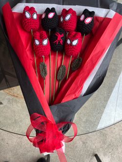 Spider man d crochet